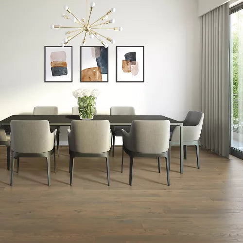 Mohawk - TecWood Camden Isle 5 in. - Grey Cashmere Room Scene