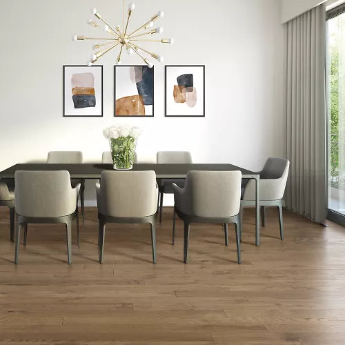 Mohawk - TecWood Camden Isle 5 in. - Aged Bourbon Room Scene