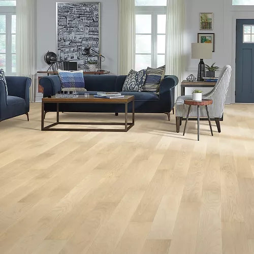 Mohawk - RevWood Plus Adler Place Laminate - Pale Oak Installed