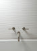 Arizona Tile - 3D Series - 12" x 22" Ceramic Tile - White Ribbon wall installation