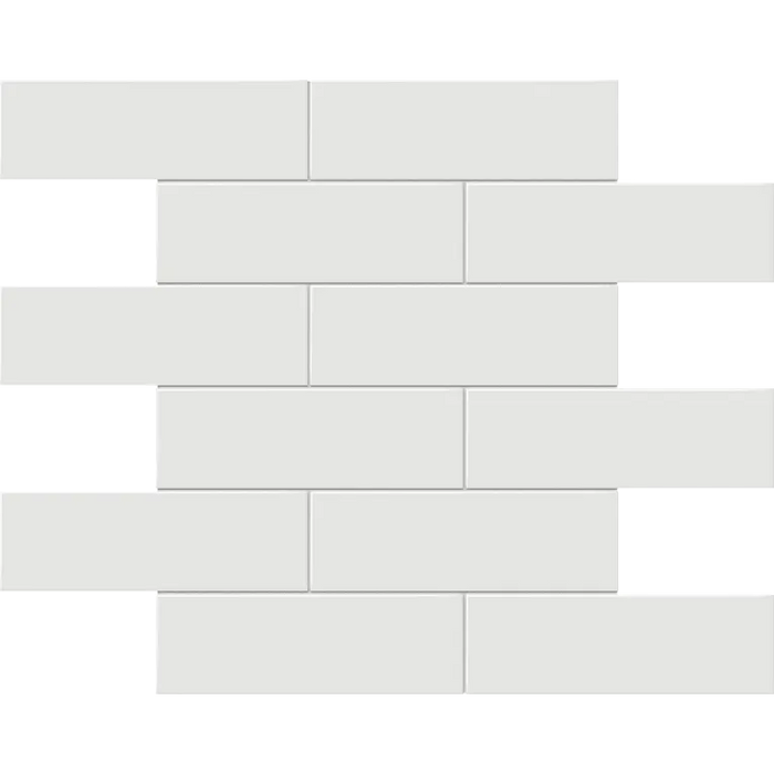 Arizona Tile - S-Series - 2" x 6" Porcelain Staggered Mosaic - Vintage Grey