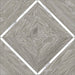 Anatolia Aspen 16 in. x 16 in. HD Porcelain Marquetry Mosaics - Beachcomber with Stratuario