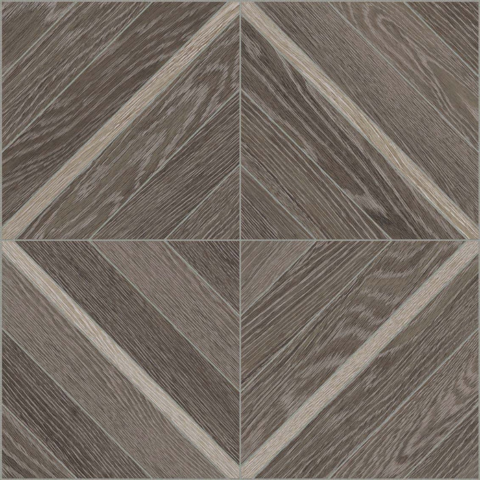 Anatolia Aspen 16 in. x 16 in. HD Porcelain Marquetry Mosaics - Sequoia