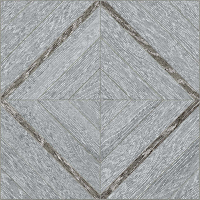 Anatolia Aspen 16 in. x 16 in. HD Porcelain Marquetry Mosaics - Ash