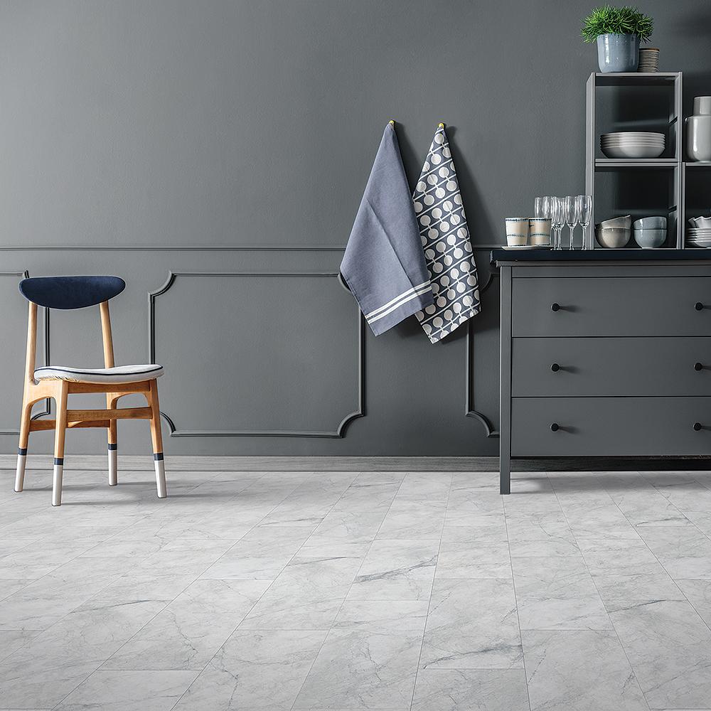 Pergo - Extreme Tile Options 12 in. x 24 in. - Benning Room Scene