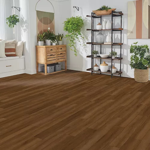 Mohawk - SolidTech Select - Covington Falls 7.5 in. x 48 in. - Chestnut Installed