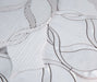 Elysium - Prestige Pearl Snow 7.25 in. x 12 in. Marble and Pearl Mosaic