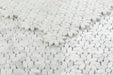 Elysium - Daisy Wild Carrara 12.5 in. x 12.75 in. Glass and Stone Mosaic