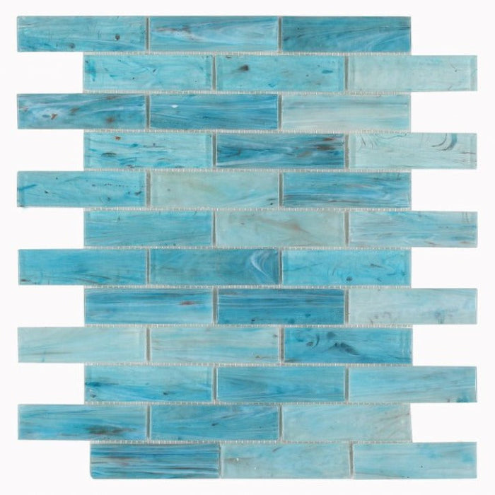 Elysium - Hot Series - Glass Brick Mosaic - Blue
