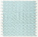 Elysium - Water Light Green 11.5 in. x 12.25 in. Glass Mosaic