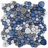 See Elysium - Growing Sky 11.5 in. x 11.5 in. Porcelain Mosaic