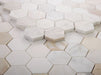 Elysium - Hexagon 2" x 2" Marble Mosaic - Calacatta Gold Honed