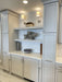 Elysium - Prestige Large Pearl 8.75 in. x 11 in. Marble and Pearl Mosaic Room Scene