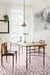 Elysium - Stoneblend 11.25 in. x 11.25 in. Glass Mosaic - Loft floor installation