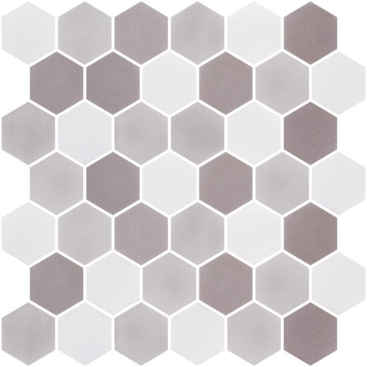 Elysium - Stoneblend 11.25 in. x 11.25 in. Glass Mosaic - Loft