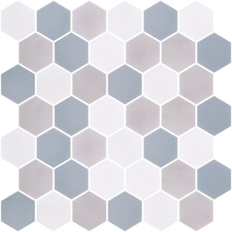 Elysium - Stoneblend 11.25 in. x 11.25 in. Glass Mosaic - XL Sky