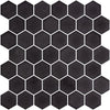 See Elysium - Stoneglass XL 11.25 in. x 11.25 in. Glass Mosaic - Black