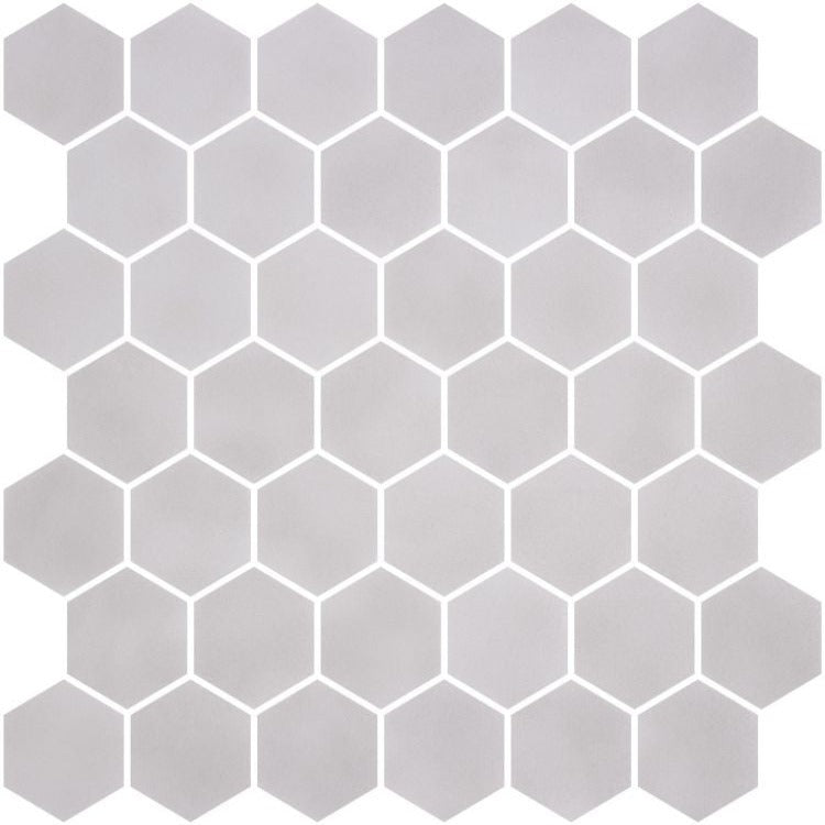 Elysium - Stoneglass XL 11.25 in. x 11.25 in. Glass Mosaic - Gainsboro