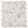 See Elysium - Aether Calacatta Honed 11.5 in. x 12 in. Marble Mosaic