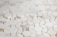 Elysium - Aether Calacatta Honed 11.5 in. x 12 in. Marble Mosaic Close View