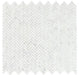 Elysium - Herringbone Calacatta White Honed 11.25 in. x 11.25 in. Marble Mosaic