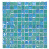 See Elysium - Laguna Lake Square 11.75 in. x 11.75 in. Stained Glass Tile
