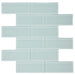 Elysium - Casale Turquoise 11.75 in. x 11.75 in. Glass Mosaic
