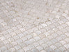 Elysium - Pearl White Scale 11.75 in. x 11.75 in. Pearl Scale Mosaic