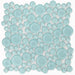 Elysium - Lady 10.75 in. x 10.75 in. Glass Mosaic - Mint