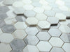 Elysium - Hexagon 2" x 2" Marble Mosaic - City Grey