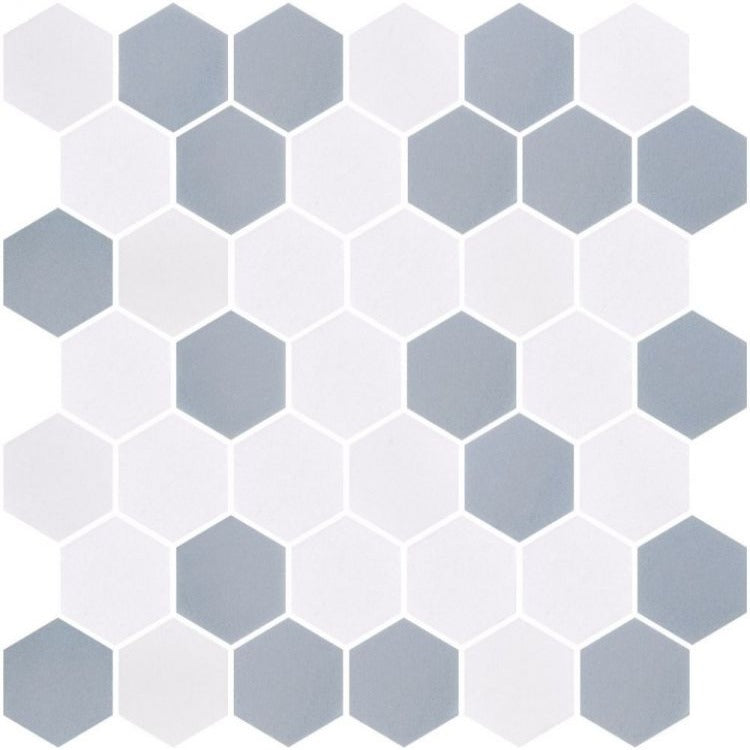 Elysium - Stoneblend 11.25 in. x 11.25 in. Glass Mosaic - XL Ocean