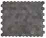 Elysium - Hexagon 3" x 3" Marble Mosaic - Basalt