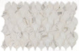 Elysium - Prestige Calacatta Gold 7.25 in. x 11.75 in. Marble Mosaic
