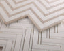 Elysium - Diana Herringbone Thassos 11 in. x 11.75 in. Marble Mosaic