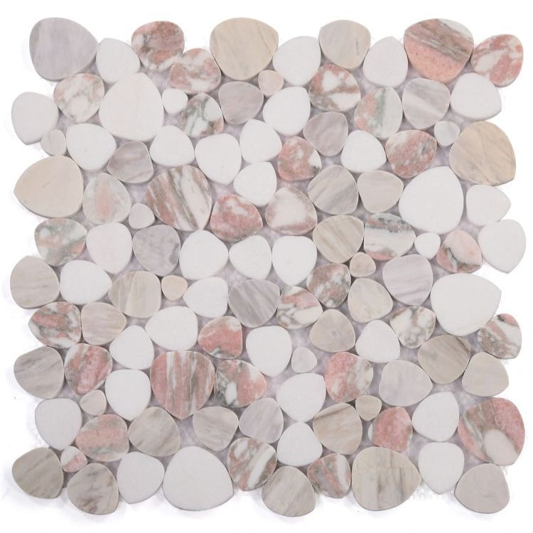 Elysium - Aphrodite Rose Marble Mosaic