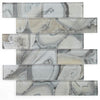 See Elysium - Casale Shell Grey 11.75 in. x 11.75 in. Glass Mosaic