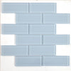 See Elysium - Casale Lucy Blue 11.75 in. x 11.75 in. Glass Mosaic