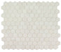 Elysium - Hexagon 3" x 3" Marble Mosaic - Dolomite Honed