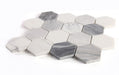 Elysium - Hexagon 3" x 3" Marble Mosaic - Dusk