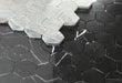 Elysium - Hexagon 2" x 2" Marble Mosaic - Marquina Polished