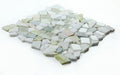 Elysium - Pebble 12" x 12" Glass and Marble Mosaic - Spring