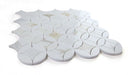 Elysium - Embrace 12" x 12" Marble Mosaic - Calacatta Gold