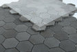 Elysium - Hexagon 2" x 2" Marble Mosaic - Basalt
