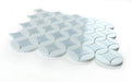 Elysium - Embrace 12" x 12" Marble Mosaic - Crystal Ocean