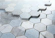 Elysium - Hexagon 2" x 2" Marble Mosaic - Livid