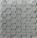 Elysium - Vanguard 11.25 in. x 11.25 in. Glass Mosaic - Hex XL - Azul