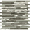See Maniscalco - Victoria Metals Series - Metal and Glass Mosaic - Interlock - Mt. Sterling Blend