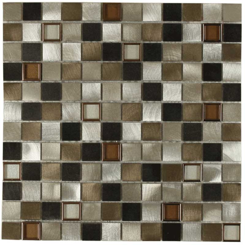 Maniscalco - Victoria Metals Series - Metal and Glass Mosaic - Falls Creek Blend