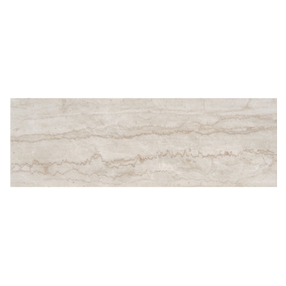 American Olean - Mythique Marble 3 in. x 12 in. Glazed Ceramic Wall Tile - Botticino