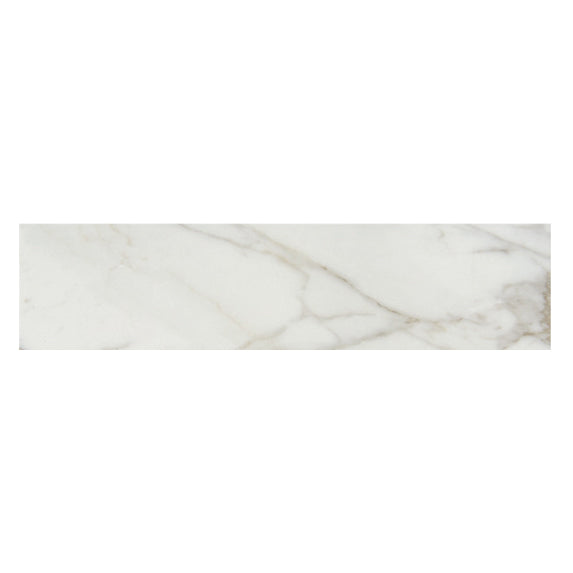 American Olean - Mythique Marble - 3 in. x 24 in. Bullnose - Calacatta Venecia Polished